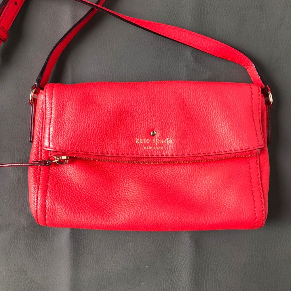Kate Spade Cobble Hill Clarke Bag ❤️ Dark Geranium - Picture 2 of 10